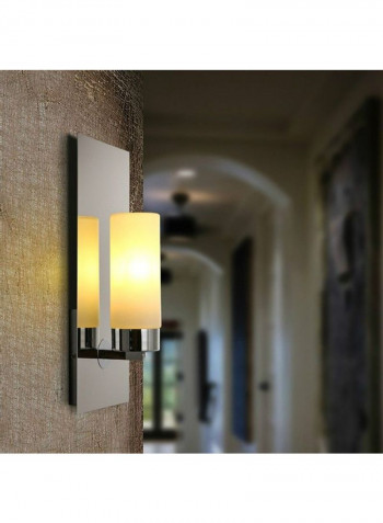 E27 Creative Wall Light Silver/Yellow