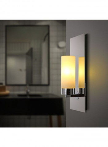 E27 Creative Wall Light Silver/Yellow