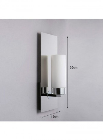 E27 Creative Wall Light Silver/Yellow