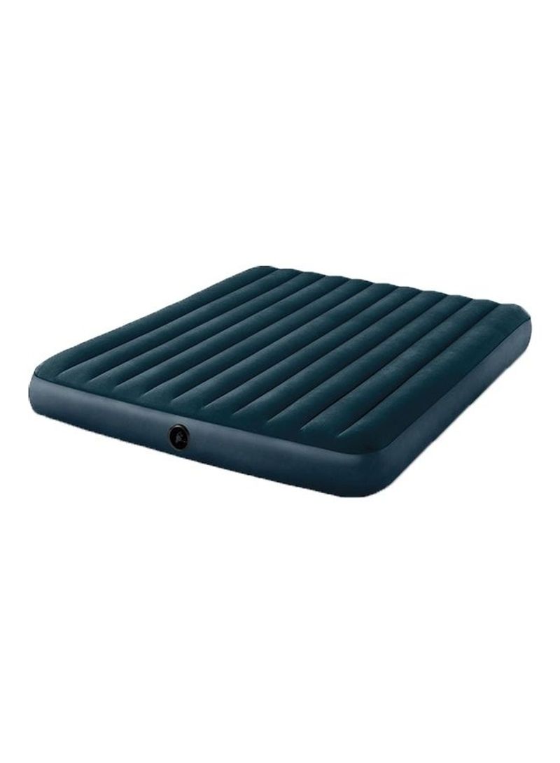 Outdoor Camping Flocking Air Inflatable Mat 36 x 11.4 x 33cm
