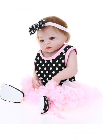 Reborn Baby Doll Girl With Clothes 22inch
