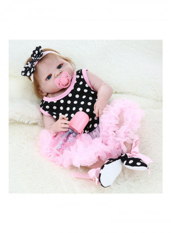 Reborn Baby Doll Girl With Clothes 22inch