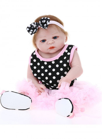Reborn Baby Doll Girl With Clothes 22inch