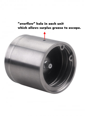 4-Piece 1.98 inch Boat Trailer Bearing Buddy Bearing Protectors With Dust Caps