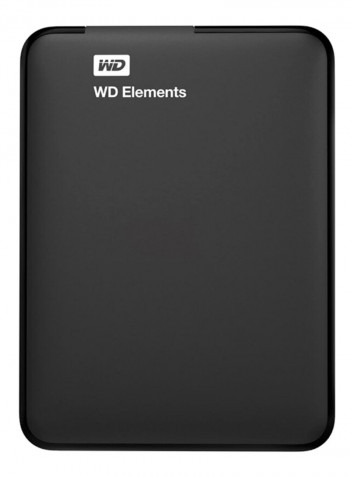 Portable External Hard Drive 1TB Black