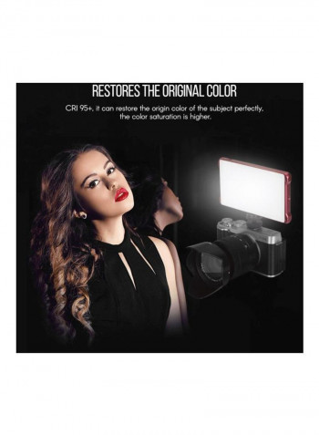 Mini LED Photography Light Red