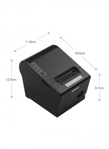 Thermal Receipt Printer Black