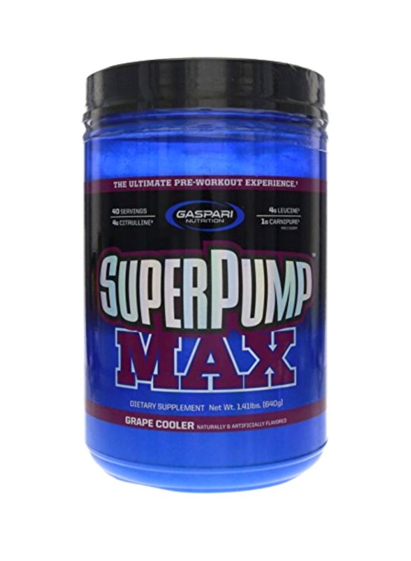 Super Pump Max Dietary Supplement - Grape