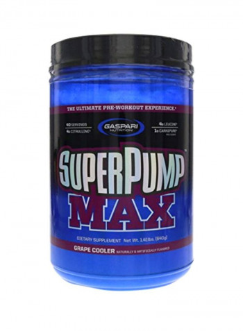 Super Pump Max Dietary Supplement - Grape