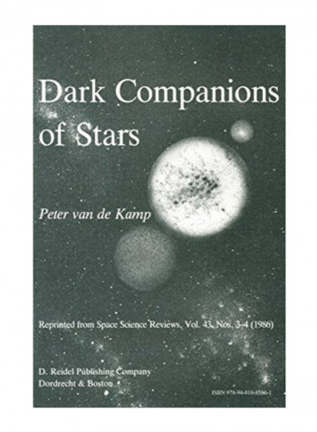 Dark Companions Of Stars Paperback
