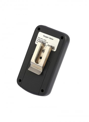 Handheld Oxygen Meter Grey/Red 12x6.5x3centimeter