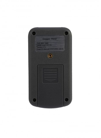Handheld Oxygen Meter Grey/Red 12x6.5x3centimeter