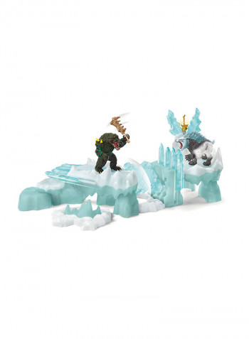 Eldrador Creatures Monster Attack On The Ice Fortress Battle 6-Piece Playset 54.5x24x39cm