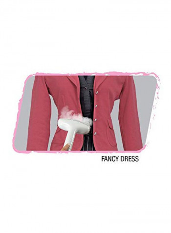 Electric Garment Steamer 1420W 1420 W GHGGSBRP142 Pink/White