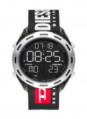 Men's Crusher Fabric Digital Wrist Watch DZ1914