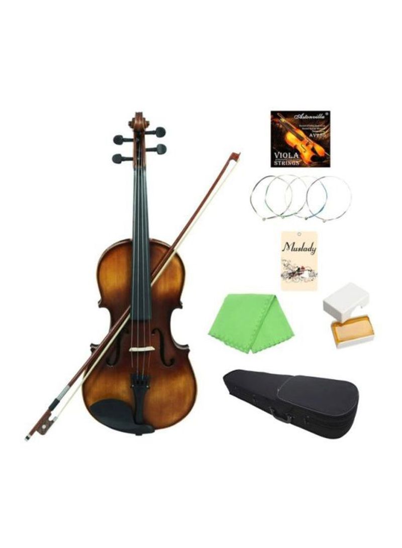 4/4 Wooden Violin With Case