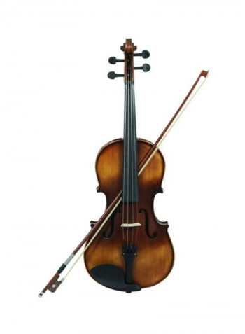 4/4 Wooden Violin With Case