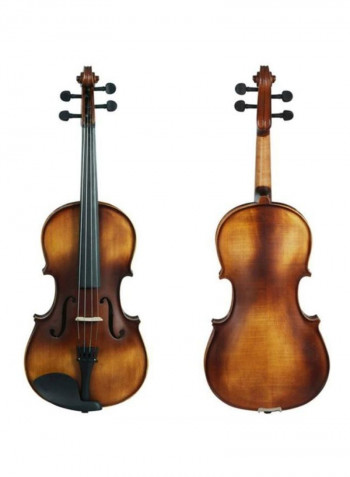 4/4 Wooden Violin With Case