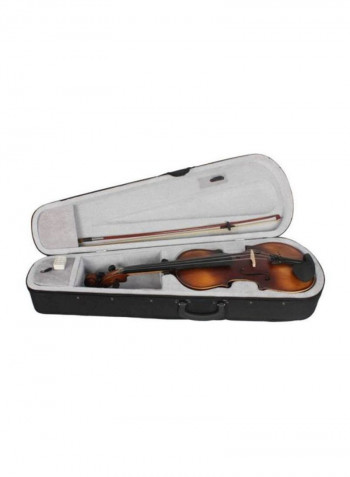 4/4 Wooden Violin With Case