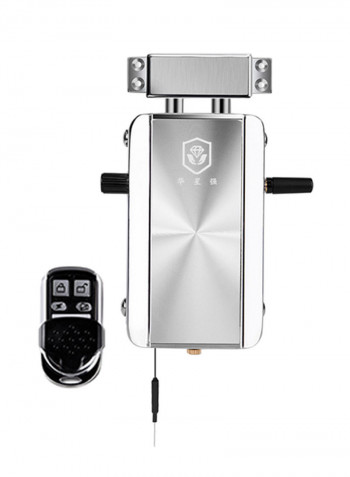 Automatic Invisible Smart Door Lock Silver
