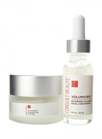 2-Piece Volumagen Facial Cream With Concentrate Discovery Set 1ounce