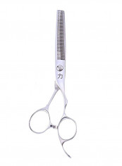 Ergonomic Handle Blending Thinning Shears Silver 6inch