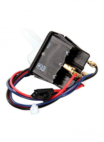 Lighted Momentary Switch 15734 Black/White/Red