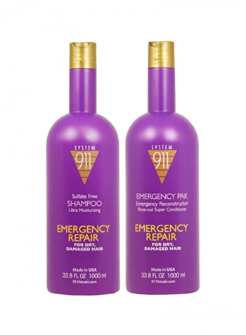 Emergency Repair Ultra Moisturizing Shampoo 1لتر