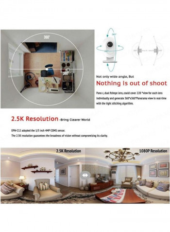 4MP Home Security CCTV Camera