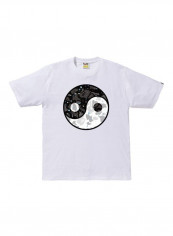 Space Camo Yinyang Printed T-shirt White reviews Space Camo Yinyang Printed T-shirt White