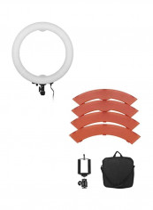LED Photography Ring Light With Accessories White