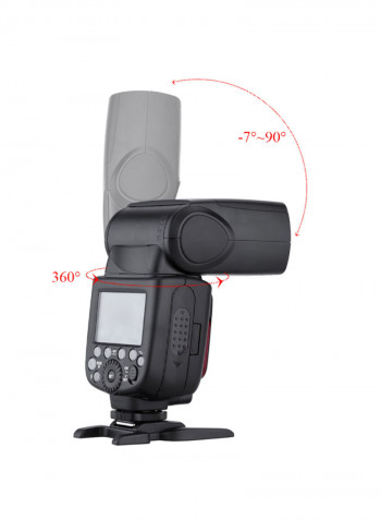 TT685C E-TTL 2.4G Wireless Master Slave Flash Light Black