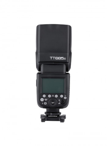 TT685C E-TTL 2.4G Wireless Master Slave Flash Light Black