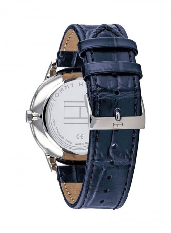 Men's Leather Chronograph Wrist Watch 1710387