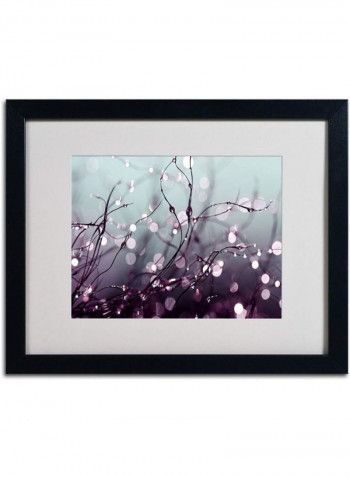 Soleil Iii Canvas Wall Art Yellow/White 14 x 14inch