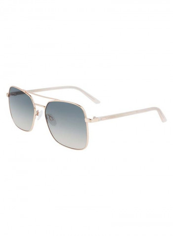 Women's Full-Rim Metal Butterfly Sunglasses - Lens Size: 56 mm