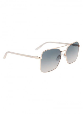 Women's Full-Rim Metal Butterfly Sunglasses - Lens Size: 56 mm