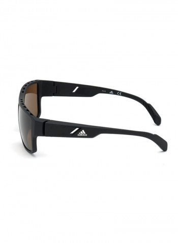 Men's UV Protected Square Sunglasses - Lens Size: 57 mm