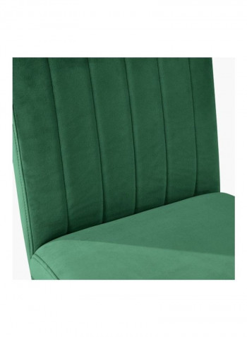 Andes Dining Chair Green/Gold