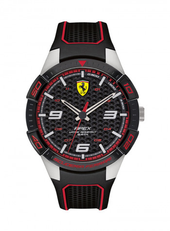 Men's Apex Silicone Analog Wrist Watch 830630