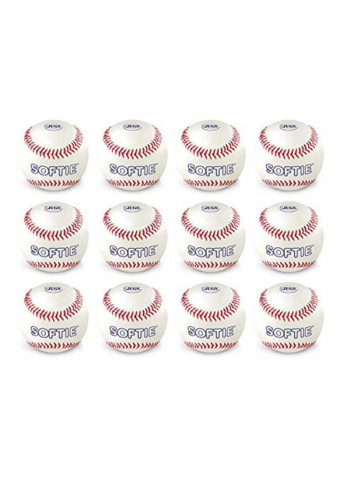 12-Piece Softie Training Baseballs