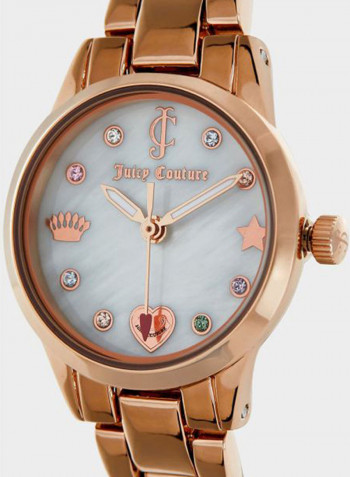 Women's Stainless Steel Analog Wrist Watch JC1236RGST