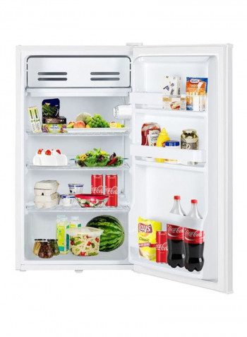 125 Liters Mini Refrigerator Single door child lock 93 l EVRFM-93LW White
