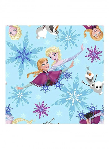 Frozen-Sisters Ice Skating Badges Blue/Pink/White