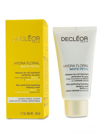 Hydra Floral White Petal Skin Perfecting Hydrating Sleeping Mask 50ml