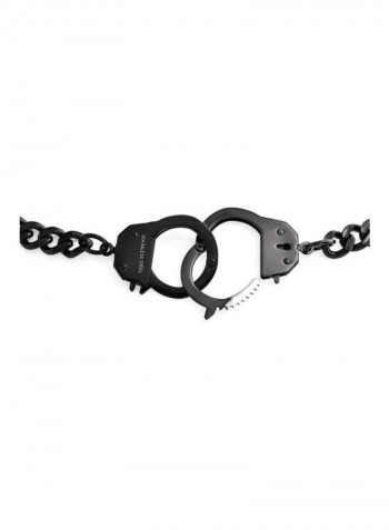 Stainless Steel Handcuff Style Necklace
