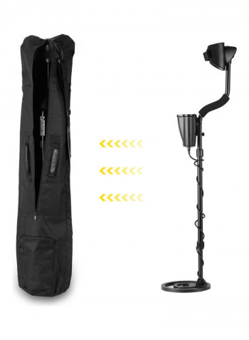 Portable Metal Detector Black