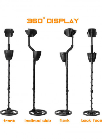 Portable Metal Detector Black