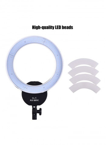 LED Ring Photography Light 16inch White/Black