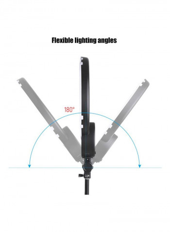 LED Ring Photography Light 16inch White/Black